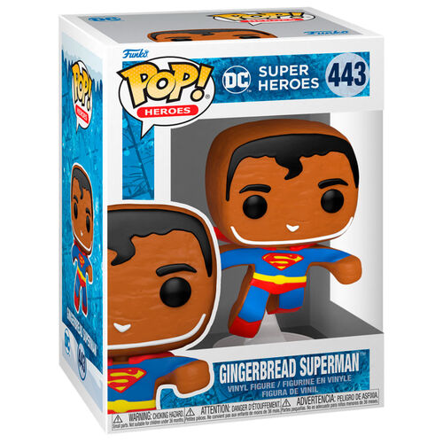 Funko Pop! DC Holiday Gingerbread Superman #443