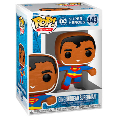 Funko Pop! DC Holiday Gingerbread Superman #443