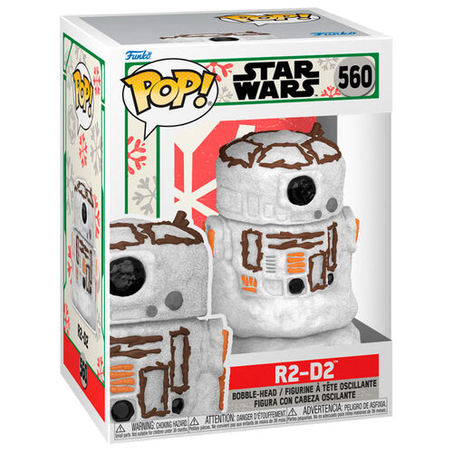 Funko POP! Movies Star Wars Holiday R2-D2 #560