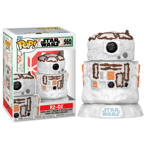 Funko POP! Movies Star Wars Holiday R2-D2 #560