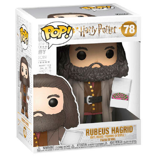 Funko POP! Harry Potter Rubeus Hagrid With Cake 6" #78 (Super Sized POP!)