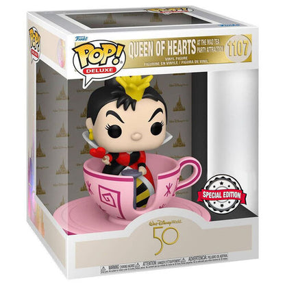 Funko Pop! Walt Disney World 50th Queen of Hearts At Mad Tea Party Exclusive #1107