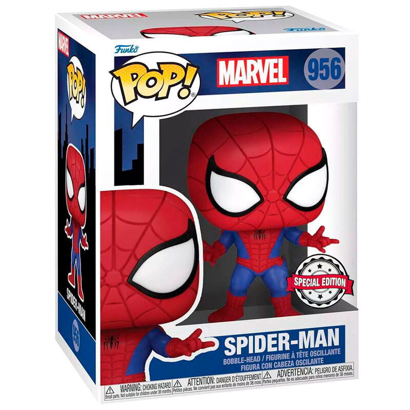 Funko POP! Marvel Spiderman - Spiderman Exclusive #956