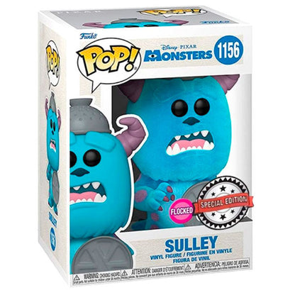 Funko POP! Disney Pixar Monsters Sulley #1156 Flocked Exclusive