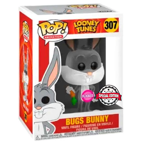 Funko Pop! Looney Tunes Bugs Bunny Flocked Exclusive #307