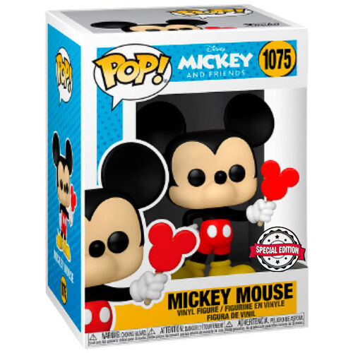 Funko Pop! Disney Mickey Mouse with Popsicle Exclusive #1075