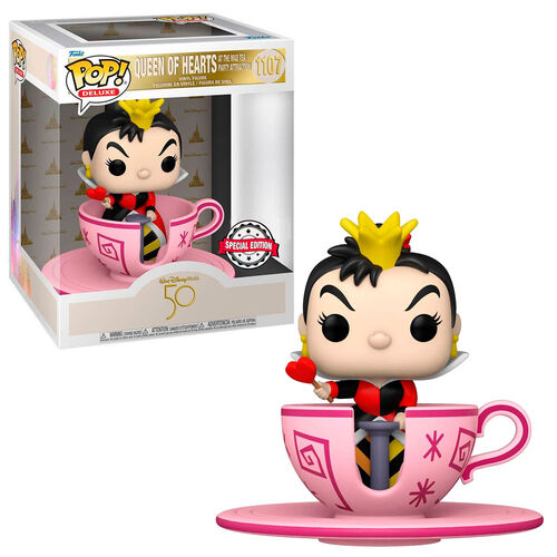 Funko Pop! Walt Disney World 50th Queen of Hearts At Mad Tea Party Exclusive #1107