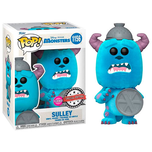 Funko POP! Disney Pixar Monsters Sulley #1156 Flocked Exclusive