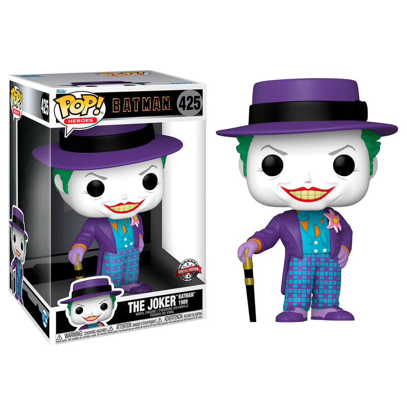 Funko Pop! DC Batman 1989 Joker with Hat Exclusive 25cm #425