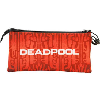 Karactermania Estojo Marvel Deadpool Weapons triple pencil case