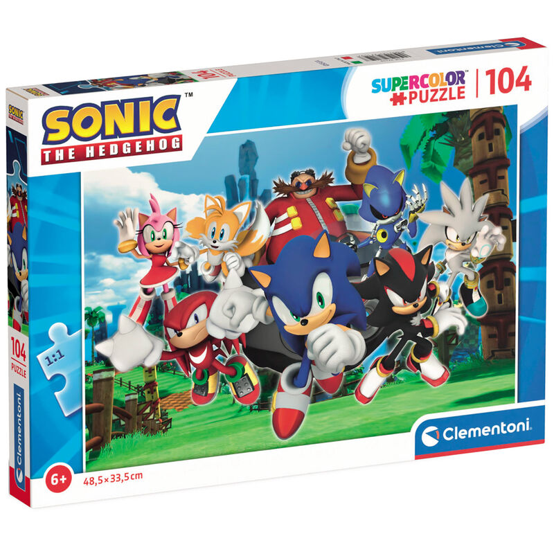 Clementoni Puzzle Sonic The Hedgehog 104peças