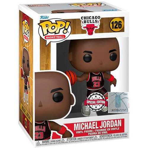 Funko POP! NBA Chicago Bulls Michael Jordan with Jordans Exclusive #126