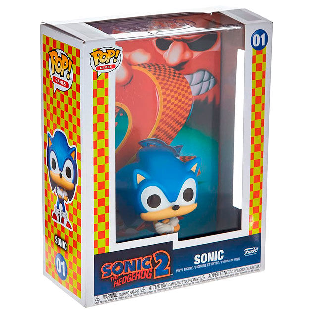 Funko POP! Game Cover Sonic #01