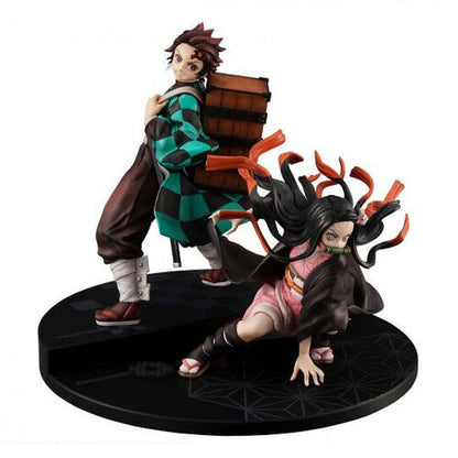 Megahouse Figura Demon Slayer Kimetsu no Yaiba Precious G.E.M. series Kamado brother and sister figure 17cm