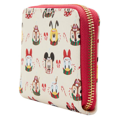 Carteira Loungefly Disney Mickey & Minnie Hot Cocoa wallet