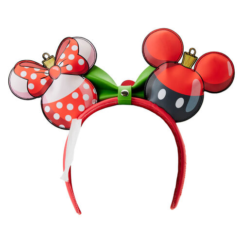 Bandolete Loungefly Disney Mickey & Minnie Christmas headband