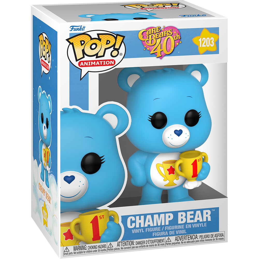 Funko Pop! Care Bears 40th Anniversary Champ Bear #1203