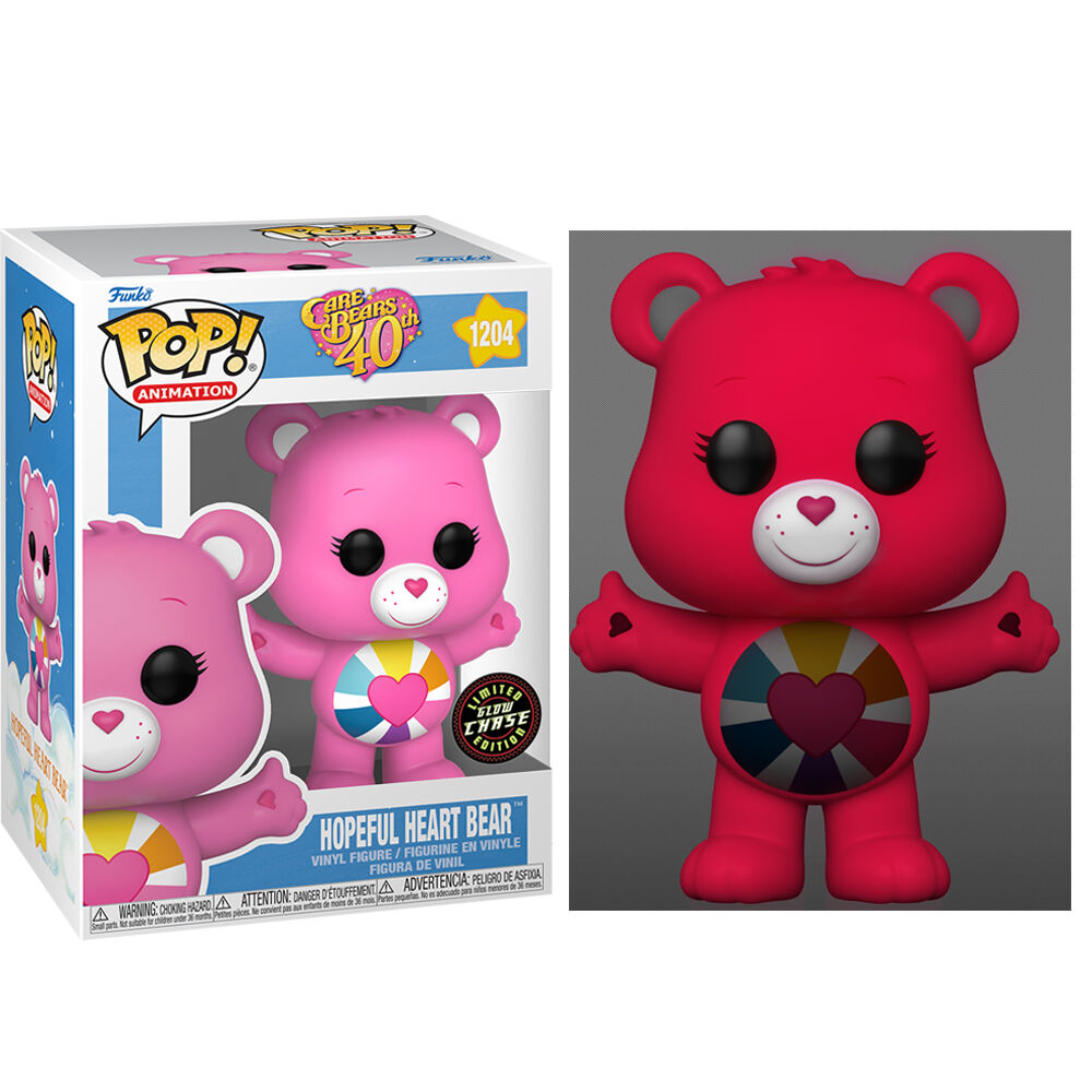 Funko Pop! Care Bears 40th Anniversary Hopeful Heart Bear Chase #1204