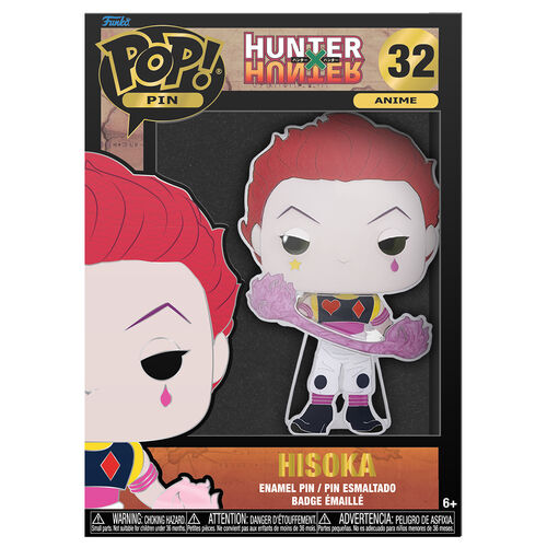 Funko Pin Pop! Hunter x Hunter Hisoka 10cm #32