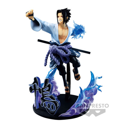 Banpresto Figura Naruto Shippuden Vibration Stars Sasuke Uchiha Special 20cm