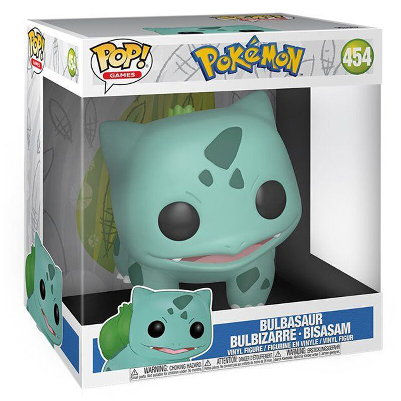 ¡Funko Pop! Pokémon Bulbasaur 25cm #454