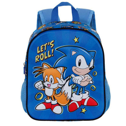 Karactermania Mochila Sonic The Hedgehog Lets Roll 3D backpack 31cm