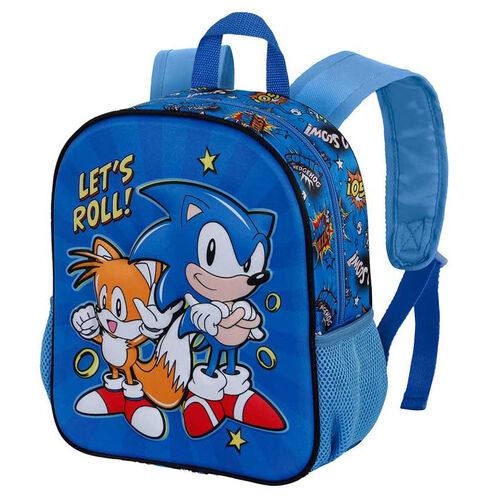 Karactermania Mochila Sonic The Hedgehog Lets Roll 3D backpack 31cm