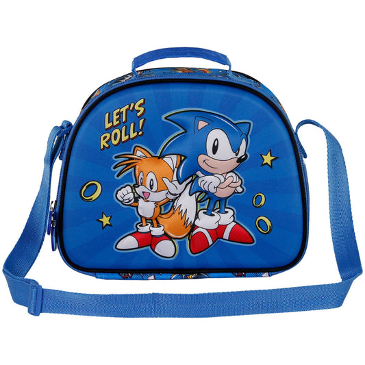 Karactermania 3D Lunch Bag Lets Roll Sonic The Hedgehog