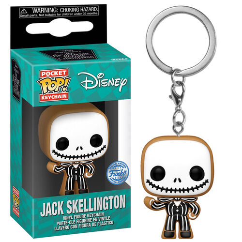 Funko Pocket Pop! Disney Nightmare Before Christmas Jack Skellington Gingerbread Exclusive