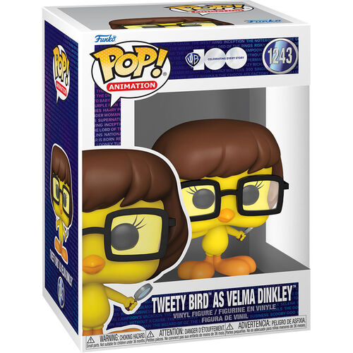 Funko Pop! Looney Tunes Tweety Bird as Velma Dinkley #1243