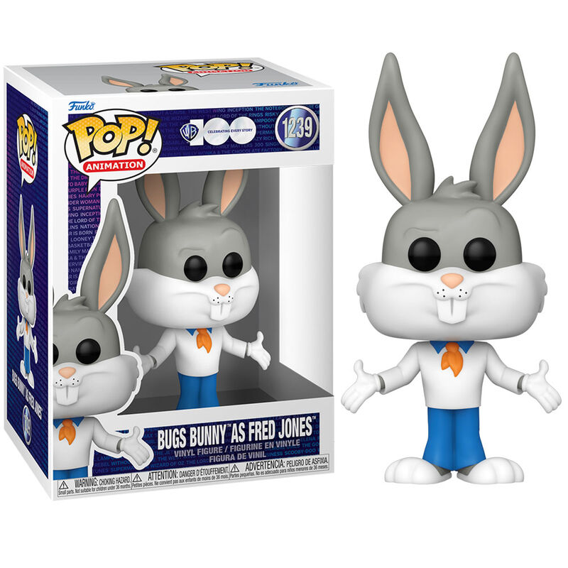 Funko Pop! Looney Tunes Bugs Bunny as Fred Jones #1239