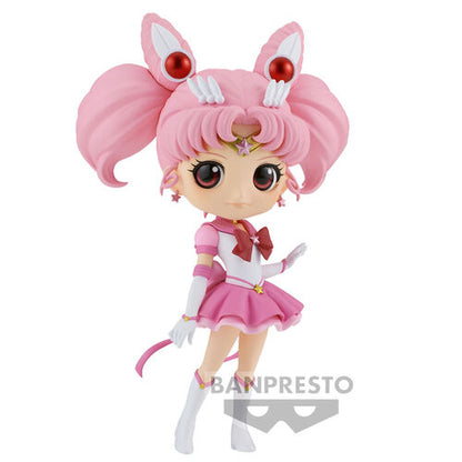 Banpresto Figura Pretty Guardian Sailor Moon Cosmos the Movie Eternal Sailor Chibi Moon ver.A Q posket 13cm