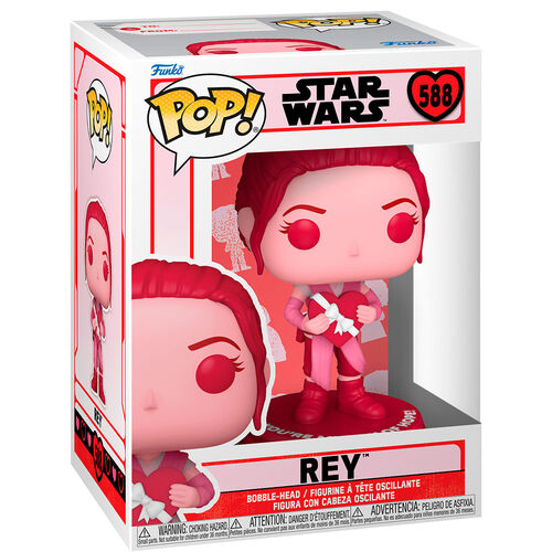 Funko POP! Movies Star Wars Valentines Rey #588