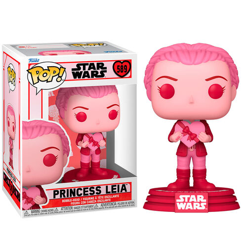 Funko POP! Movies Star Wars Valentines Princess Leia #589