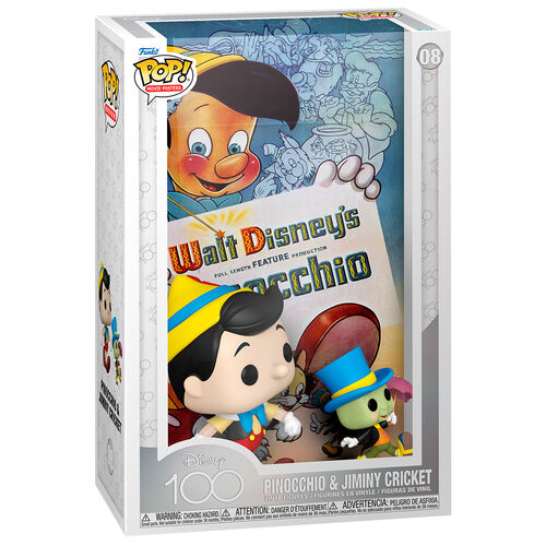 Funko Pop! Movie Poster Disney 100th Pinocchio & Jiminy Cricket #08