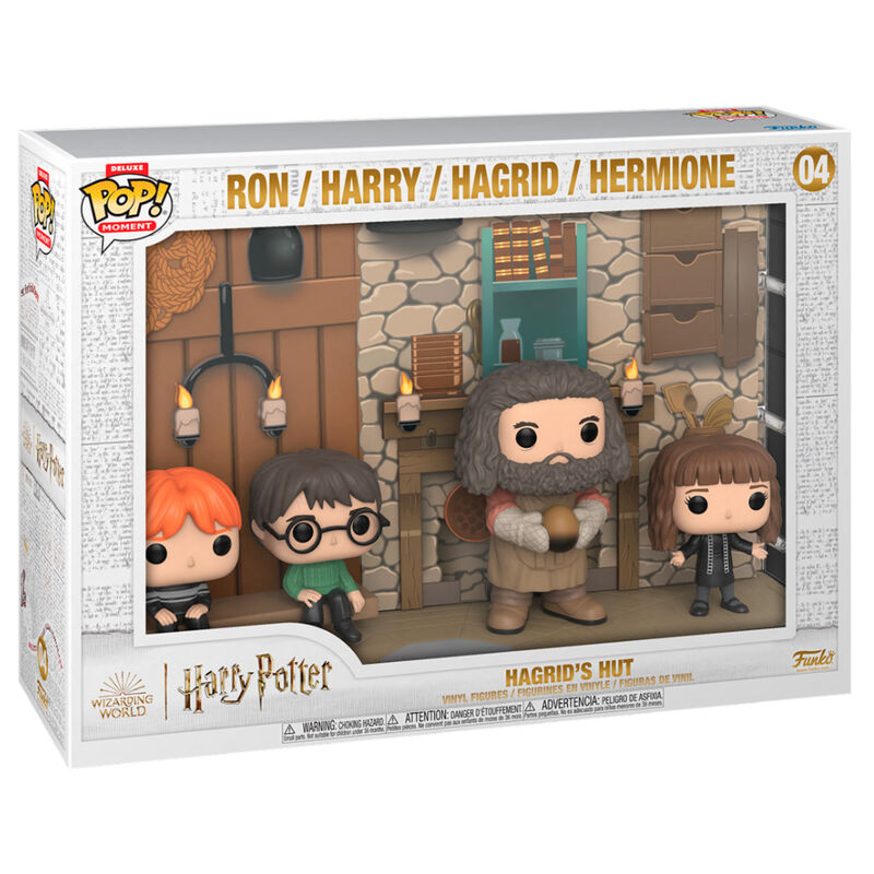 Funko POP! Movies Moments Deluxe Harry Potter Hagrids Hut #04