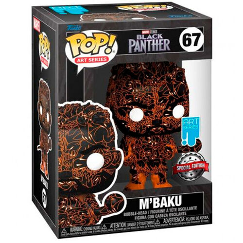 Funko Pop! Marvel Black Panther M Baku Artist Exclusive #67