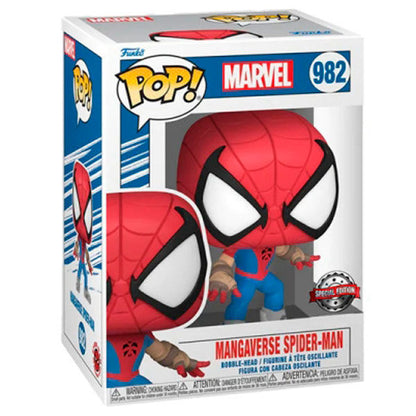 ¡Funko Pop! Marvel Mangaverse Spider-Man Exclusivo #982