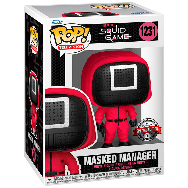 Funko POP! Television Squid Game Masked Manager Exclusive #1231