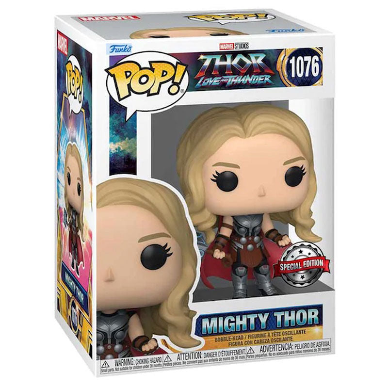 Funko POP! Marvel Thor Love and Thunder Mighty Thor Exclusive #1076