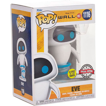 Funko POP! Disney Pixar Wall-E Eve #1116 GITD Special Edition