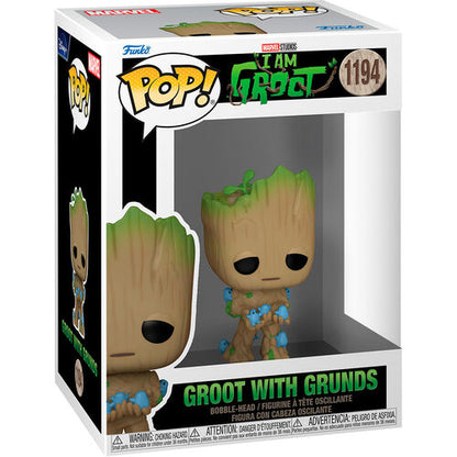 Funko Pop! Marvel I am Groot - Groot with Grunds #1194