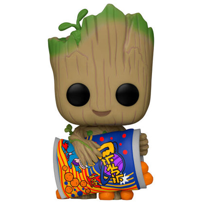 Funko Pop! Marvel I am Groot - Groot with Cheese Puffs #1196