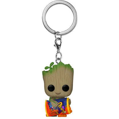 Funko Pocket Pop! Marvel I am Groot - Groot with Cheese Puffs