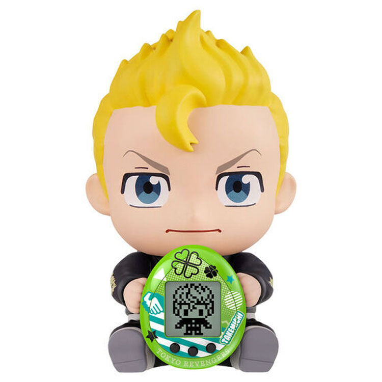Bandai Figura Suporte Takemichi + Tamagotchi Hugmy Tokyo Revengers