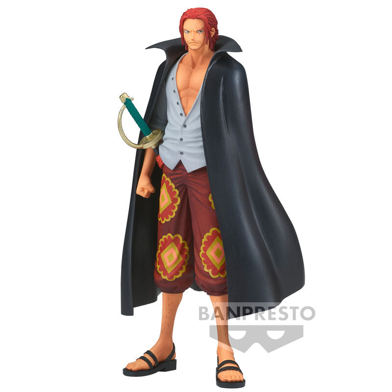 Banpresto Figura Shanks The Grandline Series Film Red One Piece 17cm