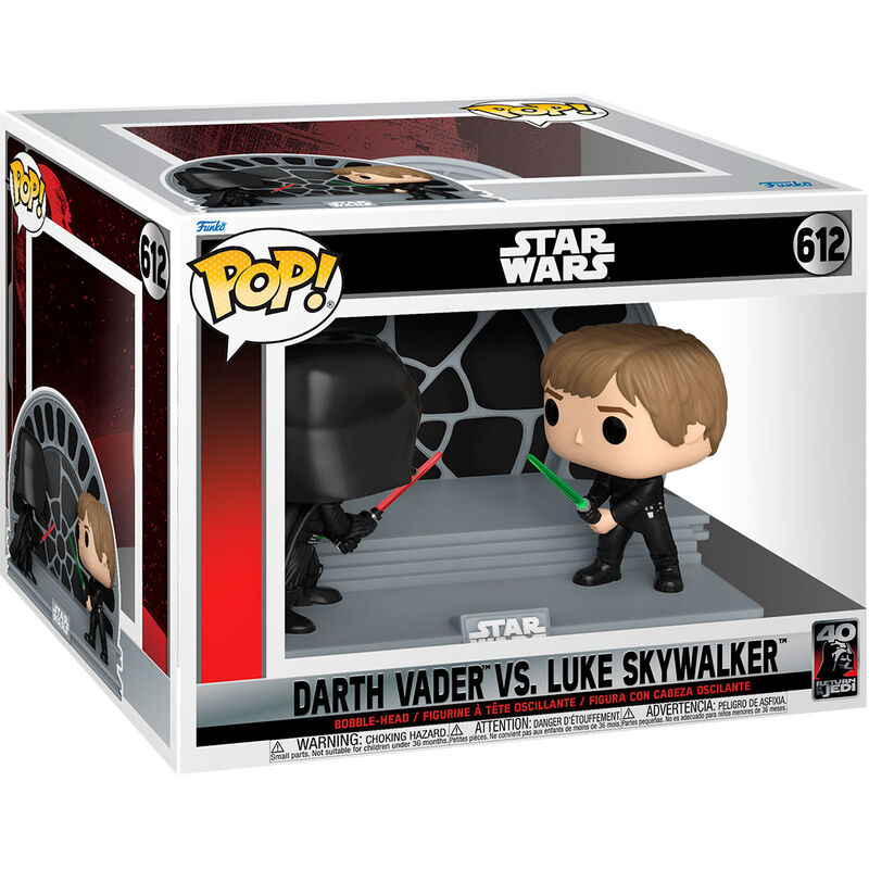 Funko POP! Movie Star Wars 40th Darth Vader VS Luke Skywalker #612