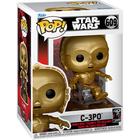 Funko POP! Movie Star Wars 40th C-3PO #609