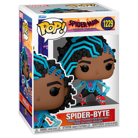 Funko POP! Marvel Spiderman Across the Spiderverse Spider-Byte #1229