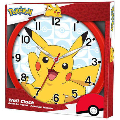Reloj de pared de Pokémon con licencia para niños